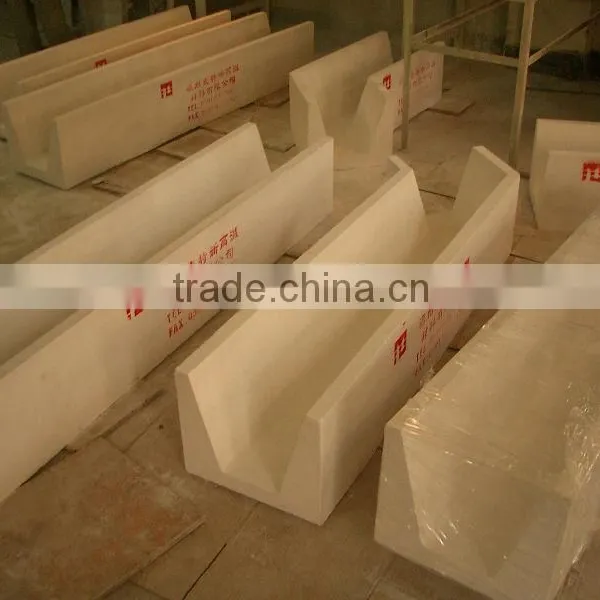 Custom Designed Ceramic Launder