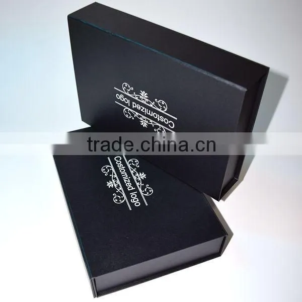 Custom Made Folding Box New Design With Ribbon Luxury Gift Box photo-5