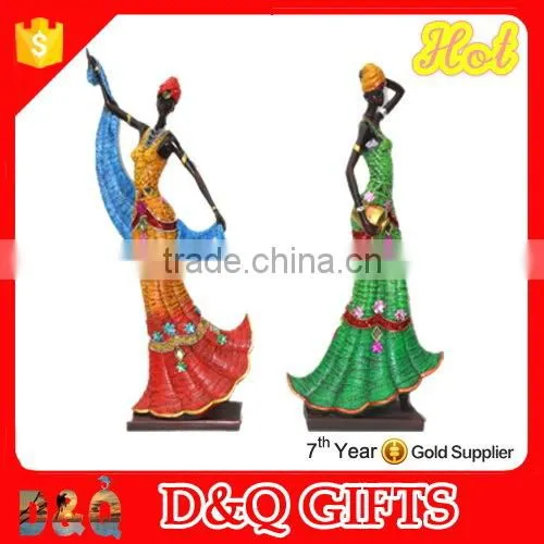 Pretty and Charming African Lady Statue photo-2