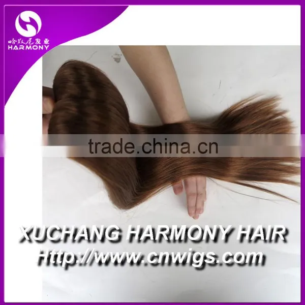 BEST QUALITY 18inch Straight Human Cheap Clip Hair Extension/clip in Hair Extension photo-6
