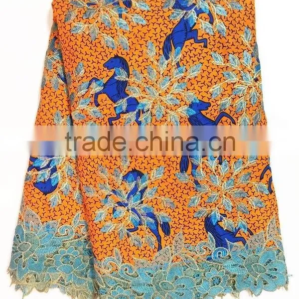 CL60012-2 New Design Available Fast Shipping Good Quality Lace With Wax 6yards