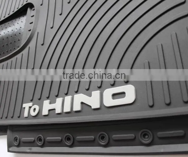 Wholesale Customized Full Set Type 3D Rubber PVC Car Floor Mats For HINO photo-5
