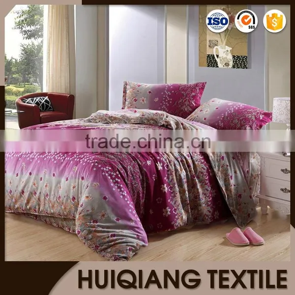 Soft Handle Print Fabric Textile Comforter Bedding Set