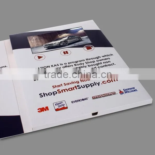 Newest Lcd Video Greeting Card Brochure, Use Tft ;cd Module for Greeting Card Technology photo-5