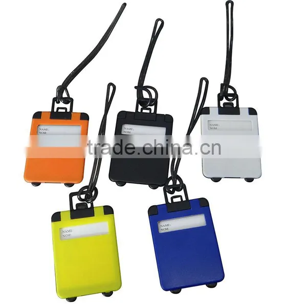 Fashion Accessories Hard Plastic Tag Wholesale Charming Color Writable Cheap Bulk Luggage Tags photo-5