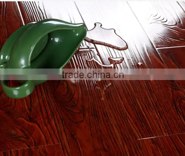 880kg/m3 High Quality Hdf Real Wood Laminate Flooring