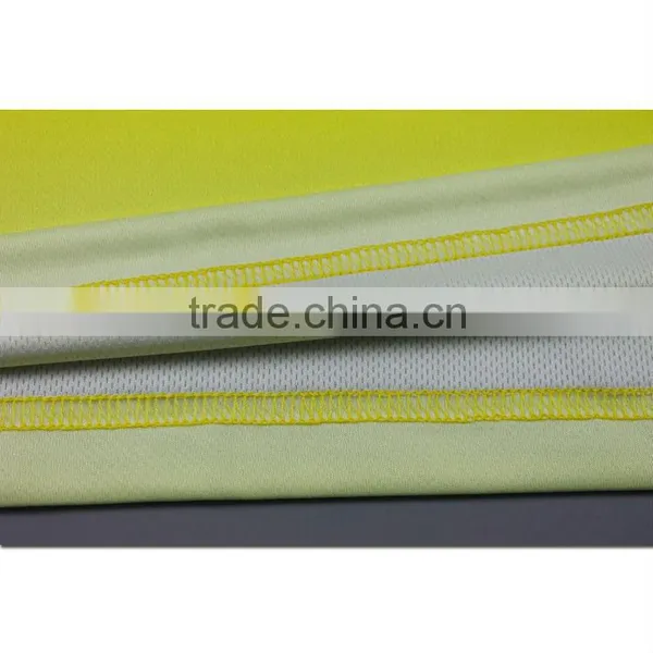 Custom New Design Yellow Sublimation Zipper Polo Shirt Supplier's Choice photo-5