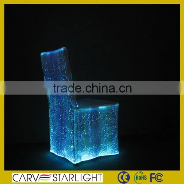 Luminous Chair Cover Wedding Illuminated Wedding Chair Covers photo-6