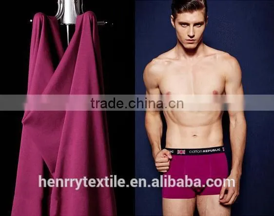 40S Elastic Knitted Jersey Model Fabric for Underwear photo-4