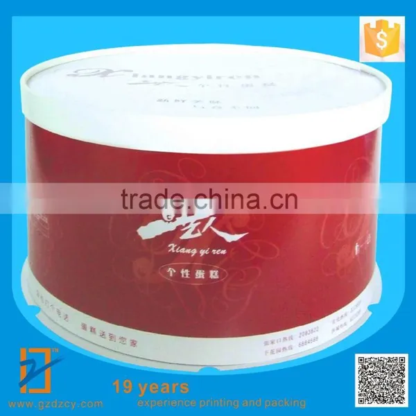Custom Food Grade Decorative Wedding Paper Cake Box photo-3