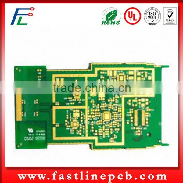 8 Layer Enig With Gold Finger Rigid HDI PCB photo-4