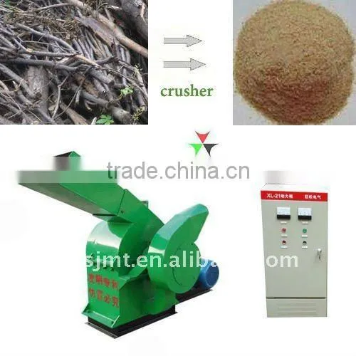 Wood Hammer Crusher with electric control cabinet