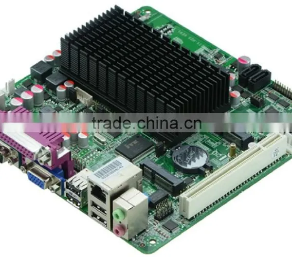 Atom N2800 1.86G Dual Core IPC POS Fanless Motherboard H25_28 6.5W Low-power DDR3 6RS232 24bit Single Channel LVDS Wake PXE PCI photo-3