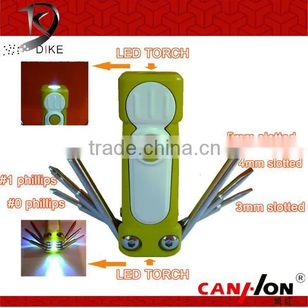 Mini Tool With Torch KT-07A