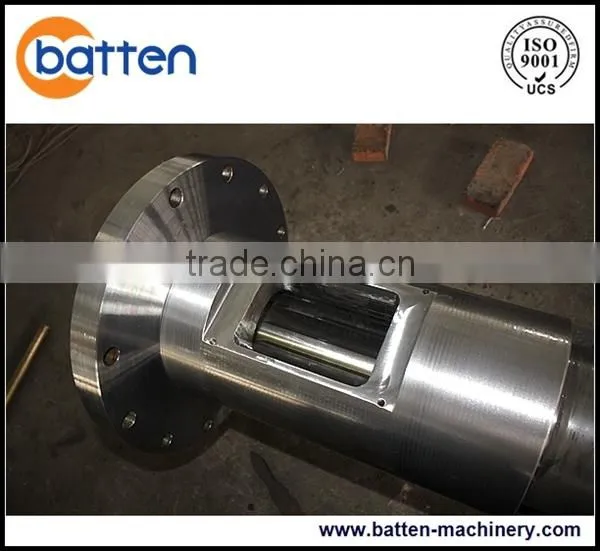 Plastic Extruder Machine Single Bimetallic Screw and Barrel
