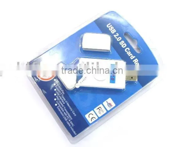 SD / MMC / Micro mmc / MicroSD / T-Flash / mmc 4.0 USB2.0 Card Reader (GF-AVC-887)