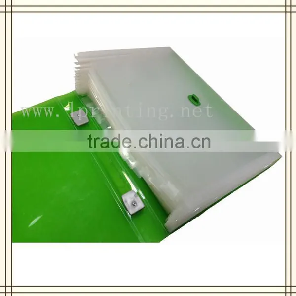 Customized Document Plastic Closure Folder, Stationery Printing Service photo-2