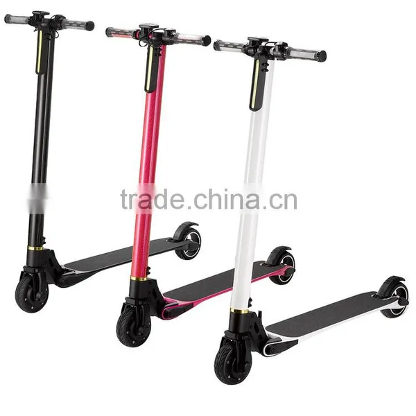 China Htomt Customer Praised Fashion Foldable 5 Inch Motor Carbon Fiber Self Balancing Electric Scooter photo-4