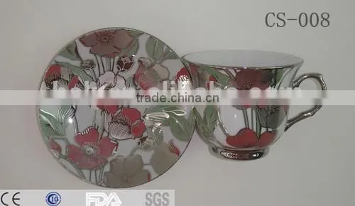 Ceramic Coffee Tea Cup and Saucer Stands photo-3