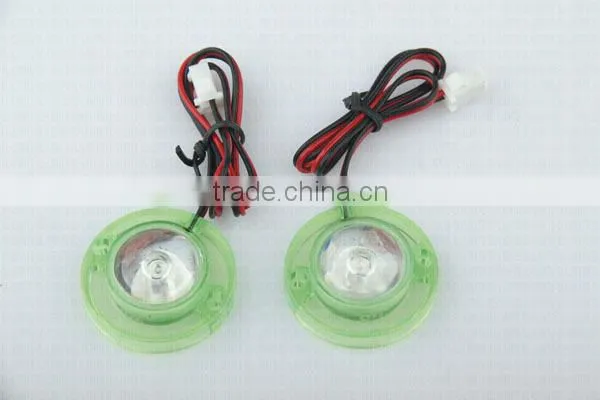 12v Flash Led Motorcycle Light With Green Ring for Red,green,blue,pink Color photo-4