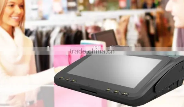 Android 4.2.2 System Smart Tablet POS Terminal With Optical and Capacitive Fingerprint Module for Payment photo-5