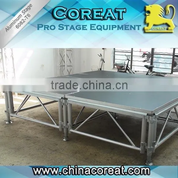 Cheap Price Portable DJ Plywood Stage