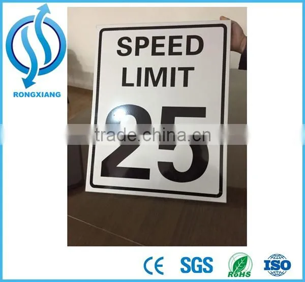 High Brightness Aluminum Highway Road Speed Limit Sign photo-5