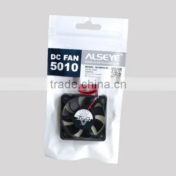 Alseye CB1201 Manufacturer5010 Mini 50*50*10mm 12v dc Axial Fan photo-3