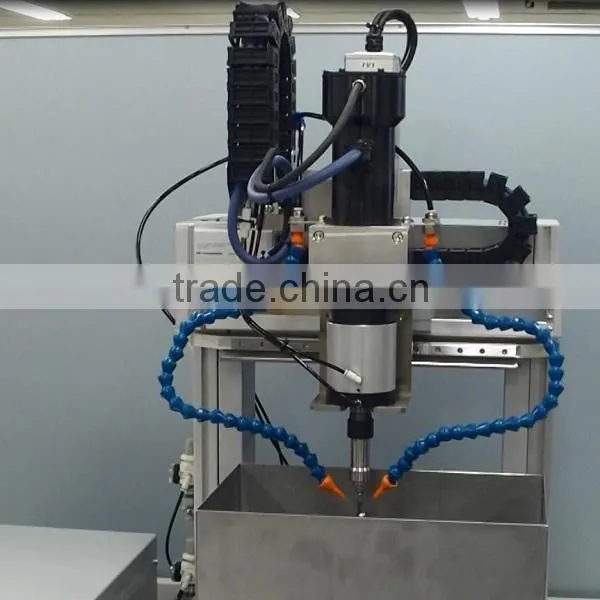 Desk Top Type Compact Robot Made in Japan, Grinding Mold, Gas Pocket