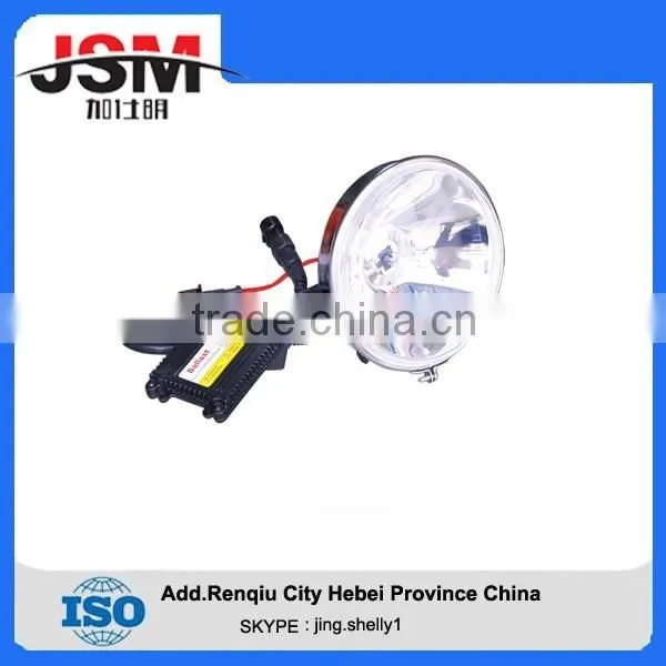 HID Six-inch Round Lamp Iron Sheel Plating Hunting Light photo-2