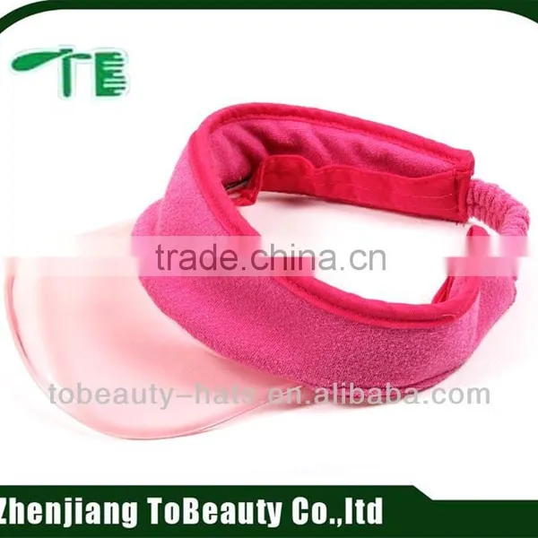Pink Polar Fleece Women Sun Visor