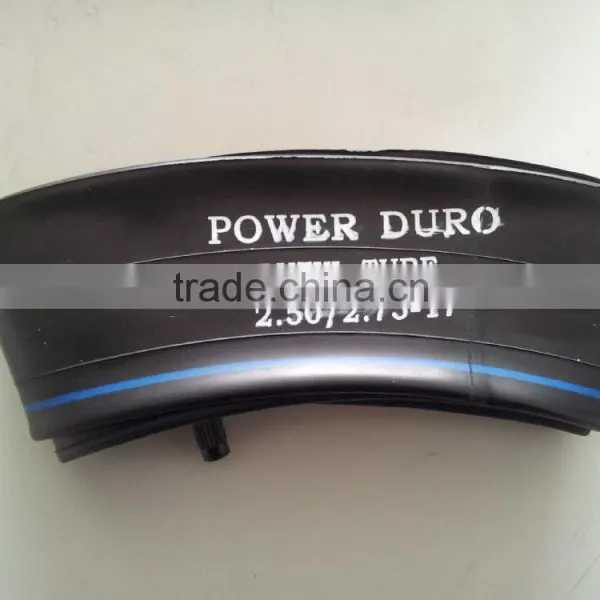 Butyl rubber motorcycle inner tube 2.50/2.75-17 2.50/2.75-18