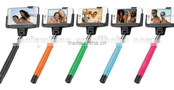 2016 Popular Fashion Selfie Stick for Mobile Phone D09 Wireless Monopod Selfie Stick With Mirror photo-2