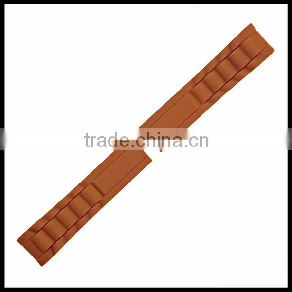 Hot Sale Curved 2 Pieces Silicone Watch Band photo-4