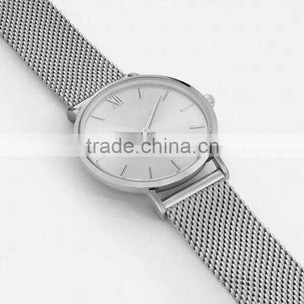 FS FLOWER - Hot Global Watch Fashion Type 0.6 Line Mesh Band Quartz Watches Classic photo-6