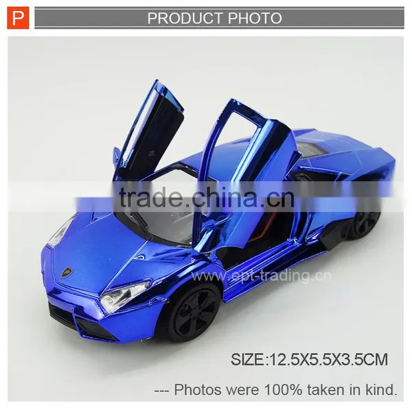 1 36 Miniature Pull Back Metal Toy Die Cast Model Car With Light photo-5