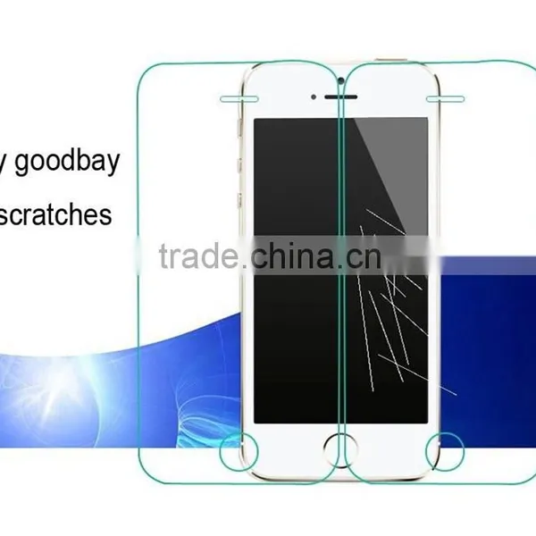 High Quality Tempered Glass Screen Protector for IPhone5 IPhone 5 5S 6 Protective Film