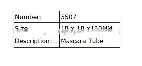Black Empty Mascara Tube Glass photo-3