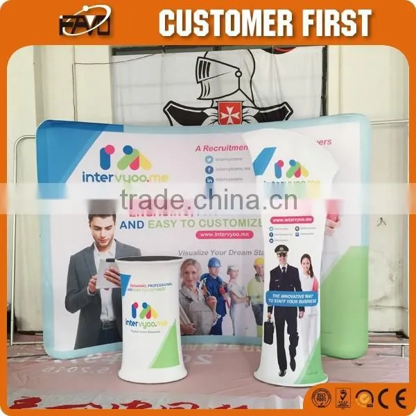 High Quality Custom Printed Standard 3X3 Exhibition Booth photo-3