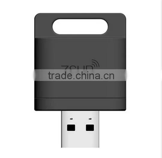 Zsun Wifi TF Card Reader Memory Extender Wireless Storage Flash Drive