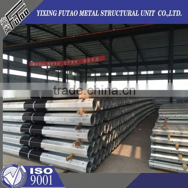 High Quality Galvanized Outdoor Hot Sale Street Lamp Pole photo-6