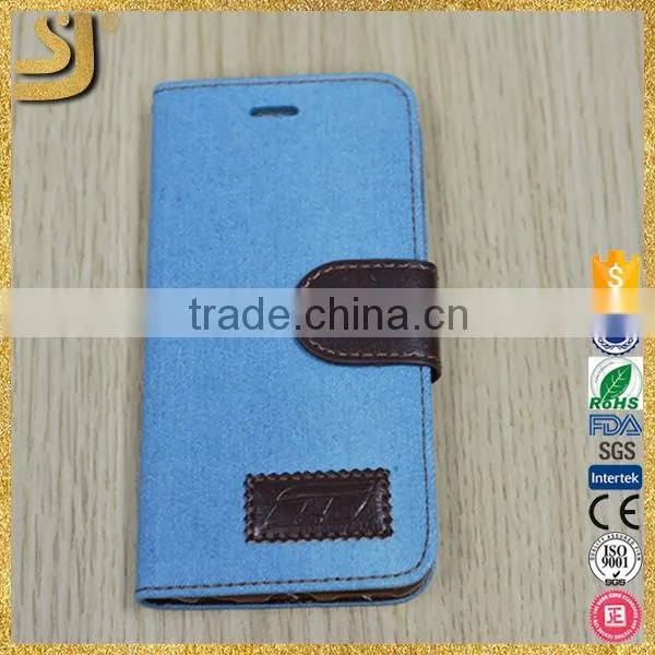 Denim 3d Cartoon Fabric Leather Case for Iphone 6 6s 7 photo-6