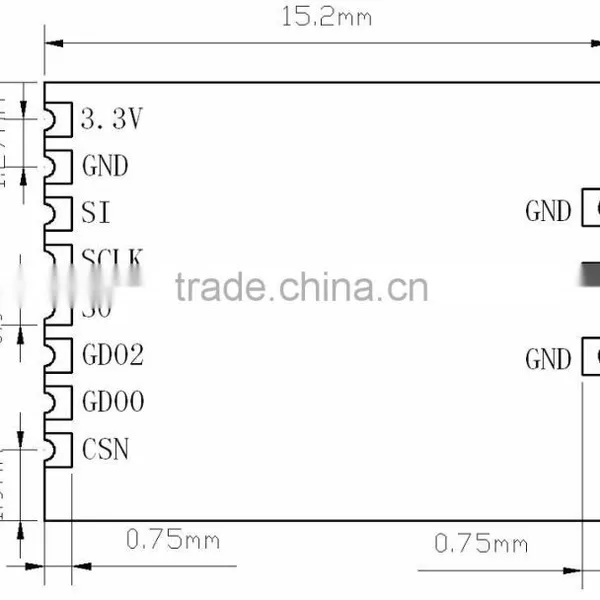 433.92mhz Wireless rf Receiver Module Low Cost rf Transceiver Module rf Module photo-3