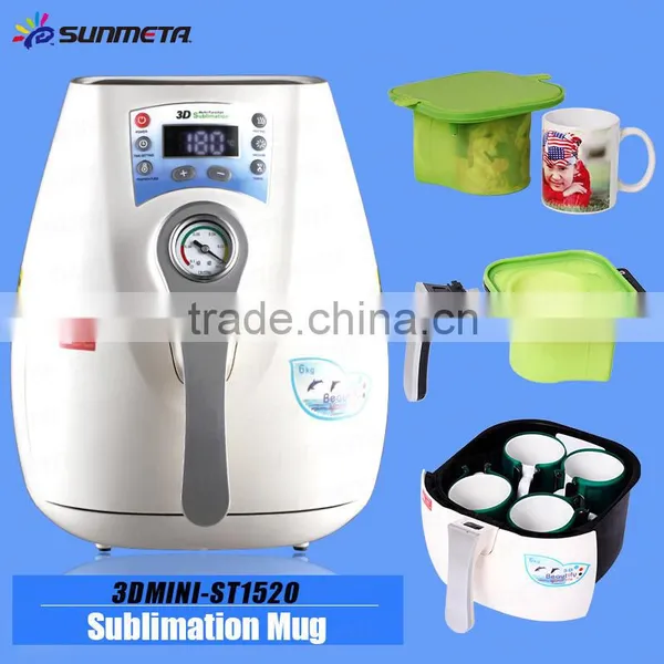 Sunmeta Original Factory Mug Phone Case Mini 3D Sublimation Vacuum Machine ST-1520 photo-2