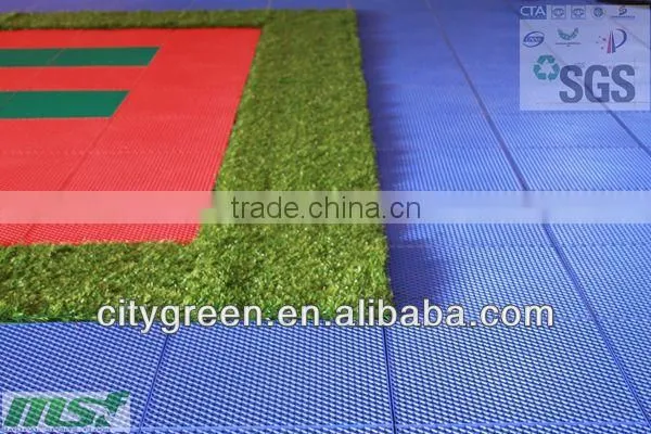304.8*304.8*15.8mm Various Colors Anti-agging/Anti-slip/Anti-UV Kindergarten Floor Mats photo-4
