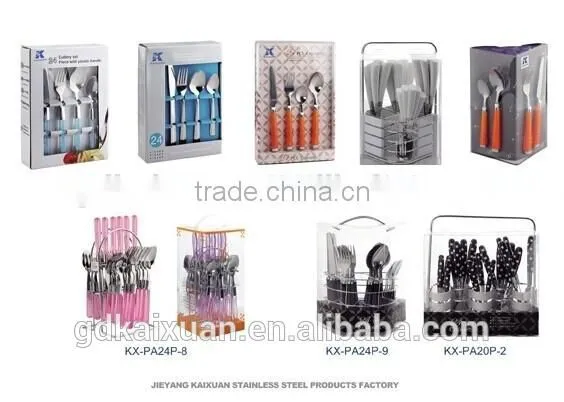 Factory Direct Mirror Polish Stainless Steel 72PCS Cutlery Set photo-2