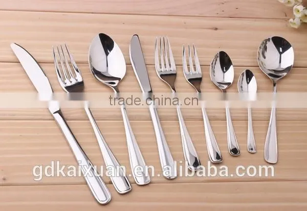 72pcs Stainless Steel Cutlery Set 18/10 Stainless Steel Flatware KX-S164 photo-5