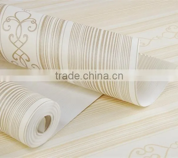 New Design Classic Wallpapers Wide Stripe Wallpaper photo-3