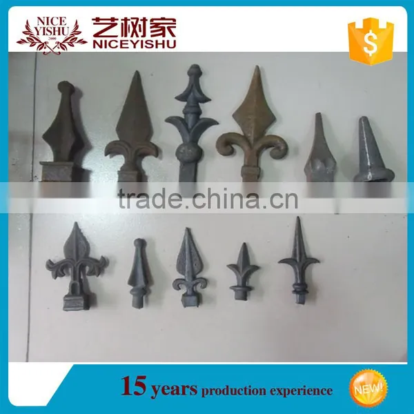 Decorative Wrought Iron Stamping Ornaments,Metal Stamping Leaves photo-4