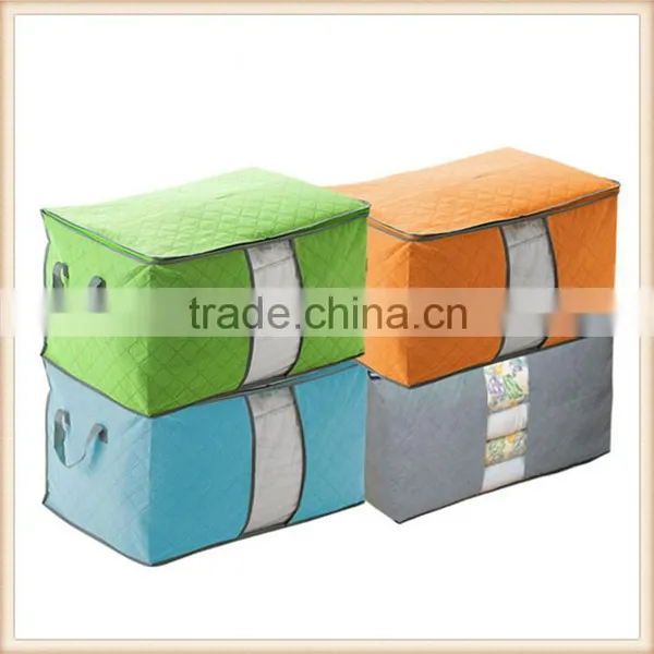Logo Customized Bamboo Charcoal Non Woven Quilt Storage Bag photo-4